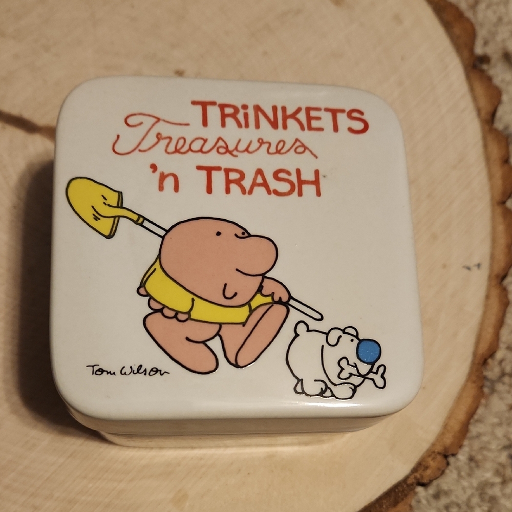 Ziggy Trinkets Treasures N Trash Small Box 1978